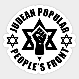 Judean Popular peoples front Sticker